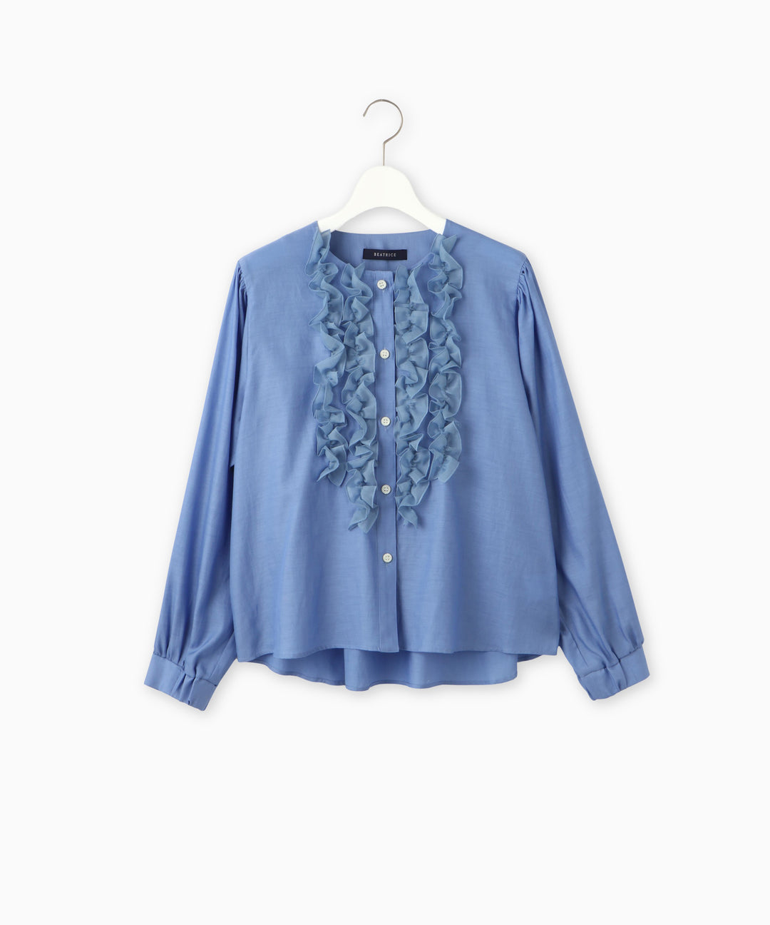 フリルブラウス