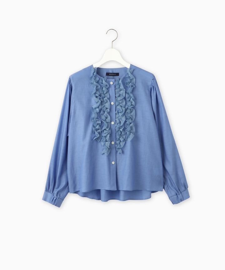 フリルブラウス