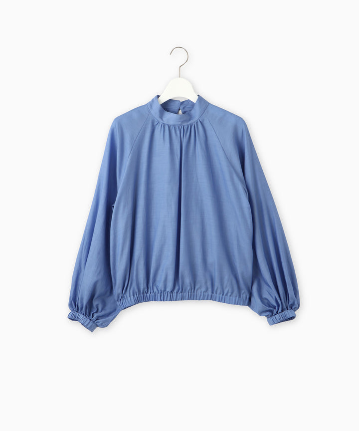 シアーリボンブラウス