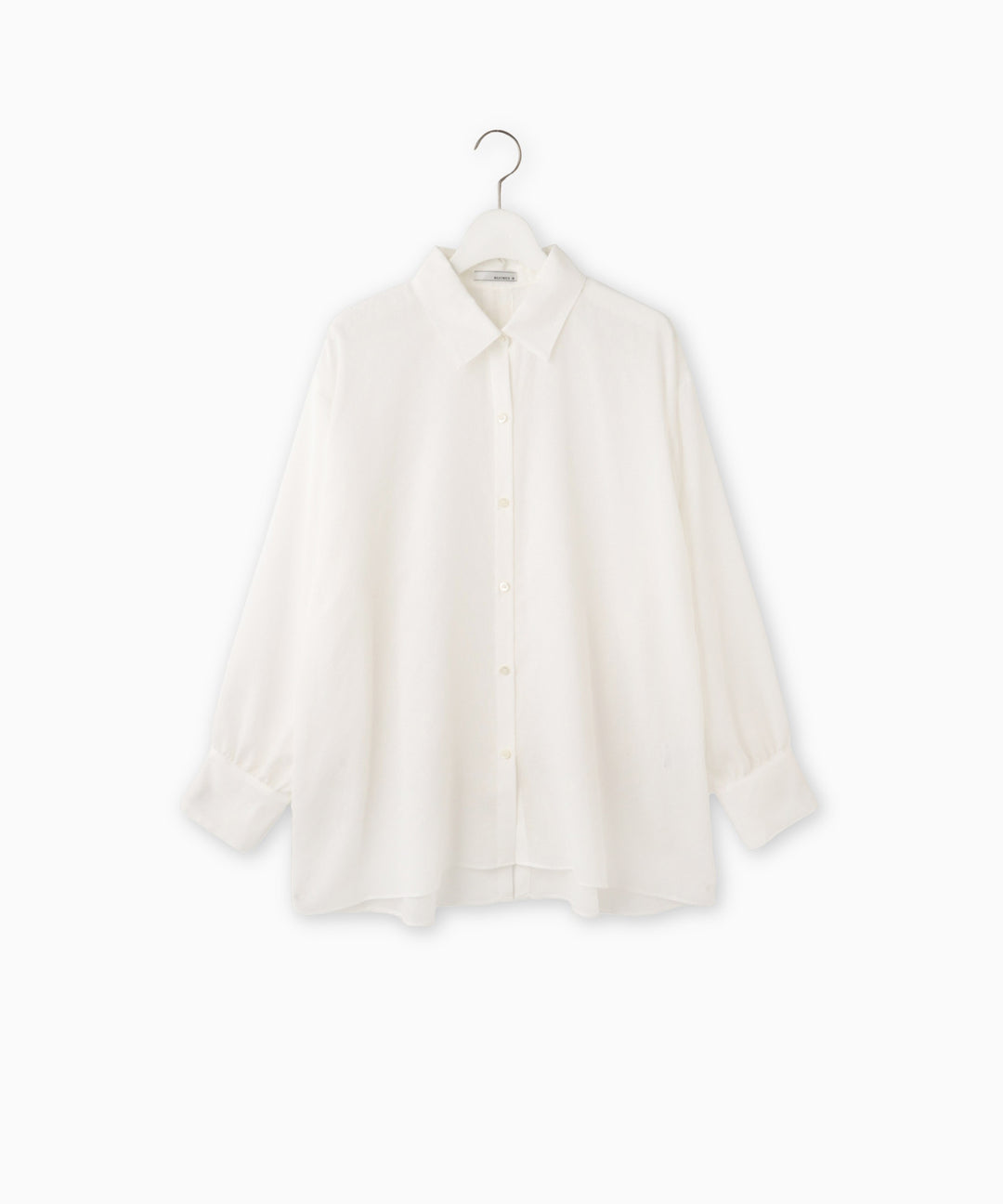 バックリボンシアーシャツ