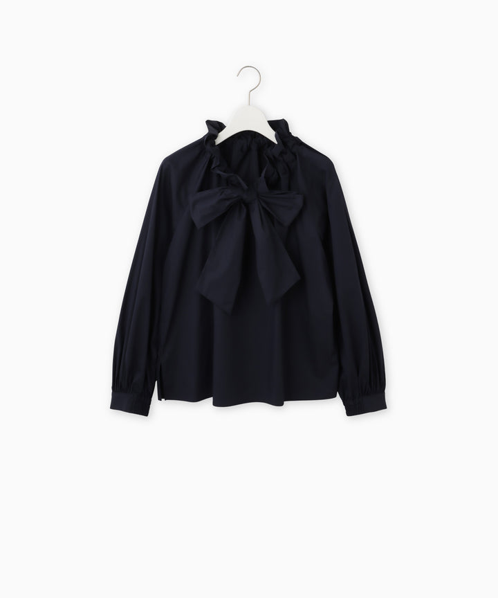 2-Way Frill Ribbon Blouse