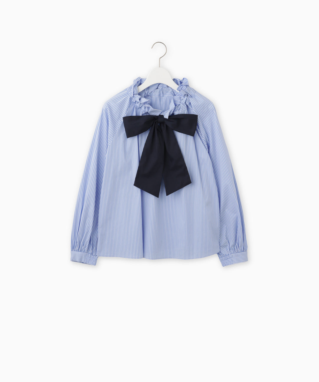 2-Way Frill Ribbon Blouse
