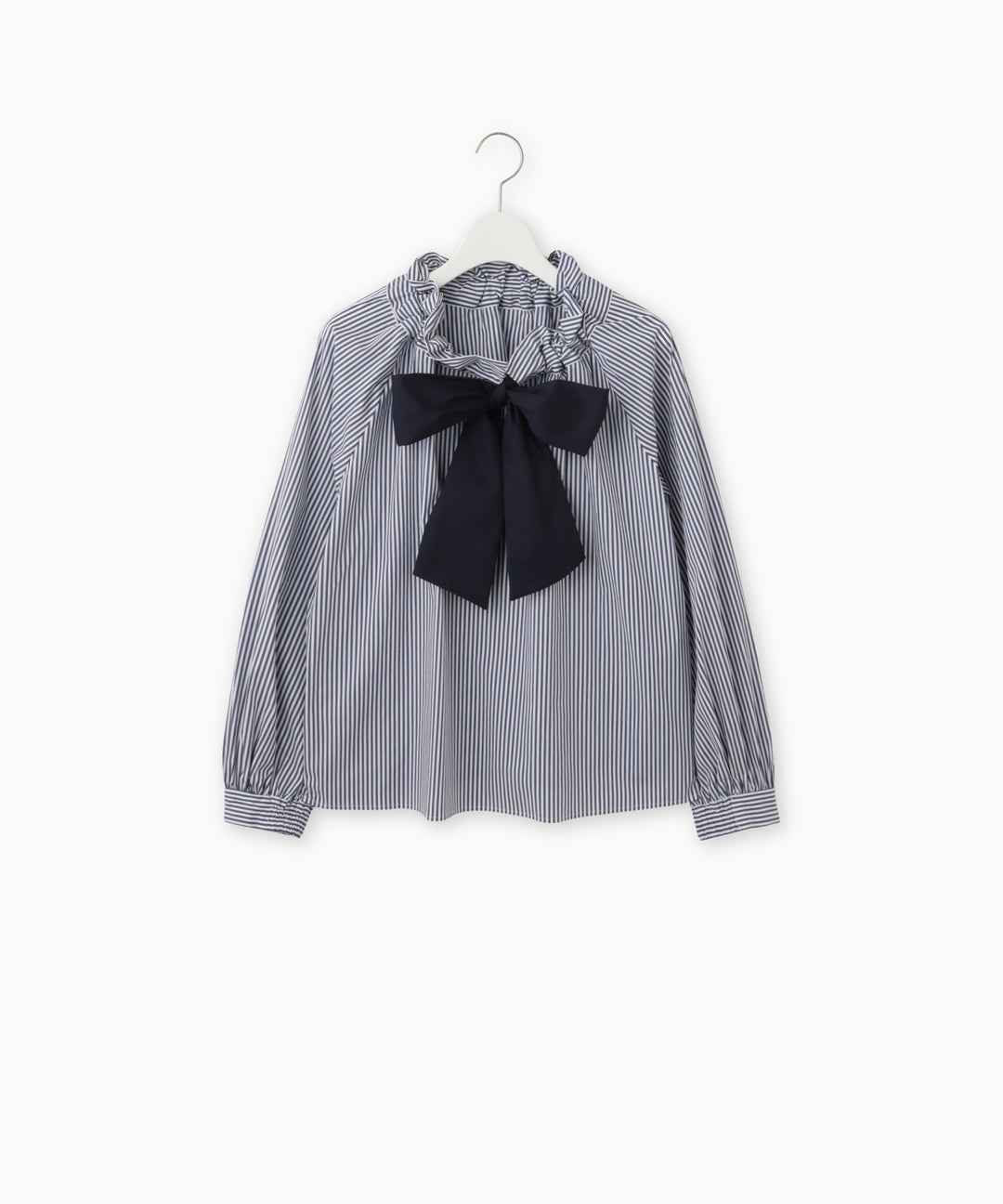 2-Way Frill Ribbon Blouse
