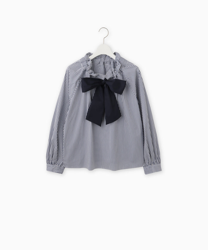 2-Way Frill Ribbon Blouse
