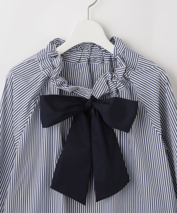 2-Way Frill Ribbon Blouse