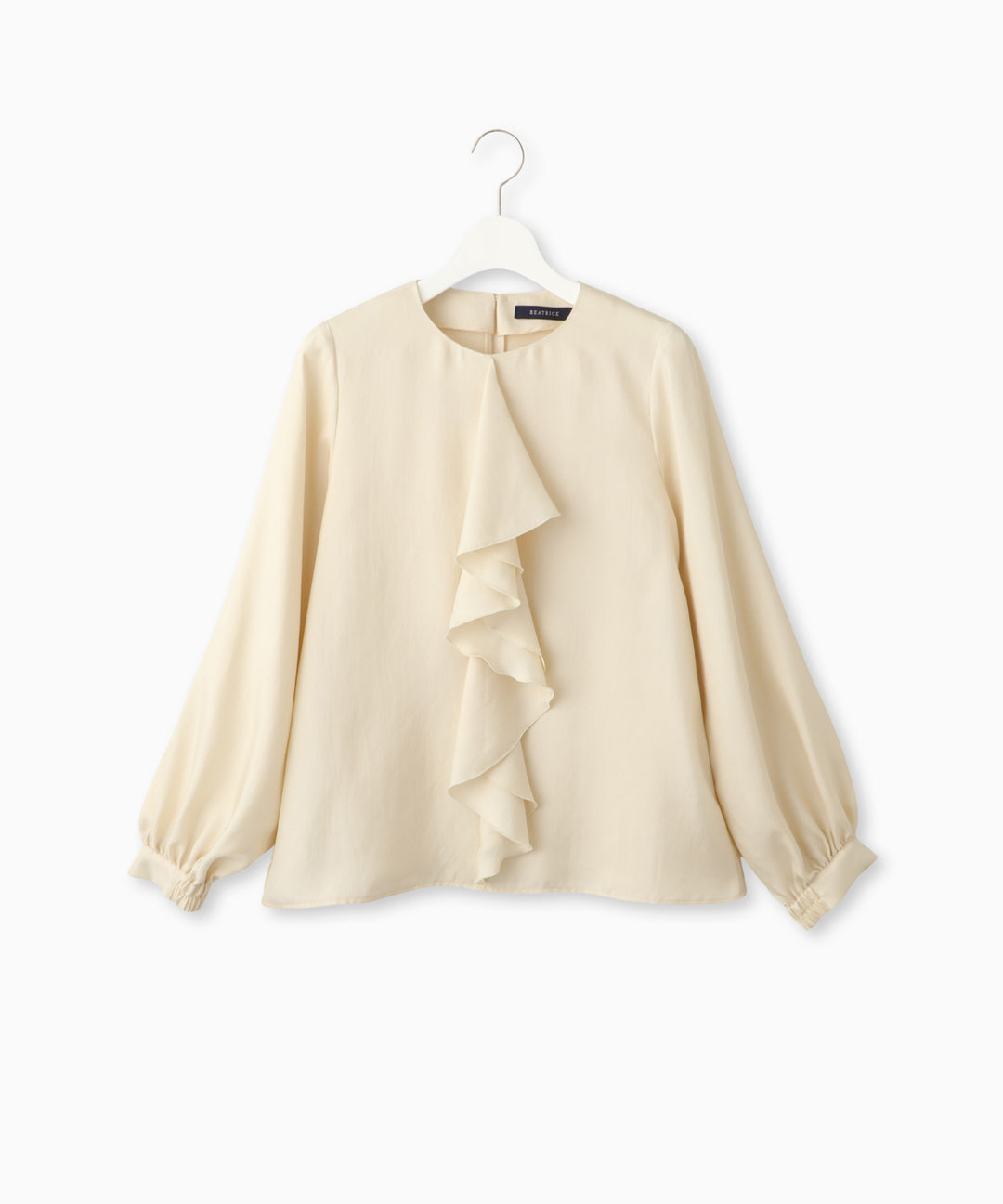 ラッフルデザインブラウス