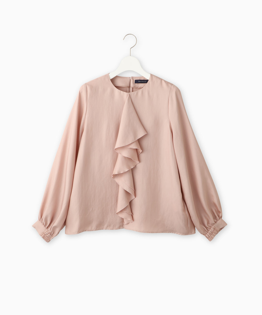 ラッフルデザインブラウス