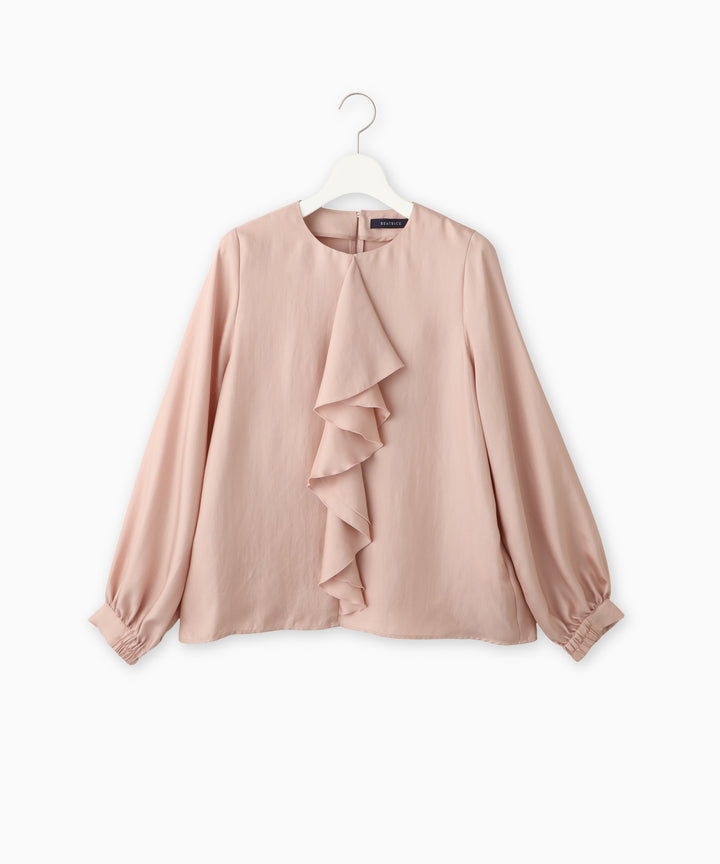 ラッフルデザインブラウス