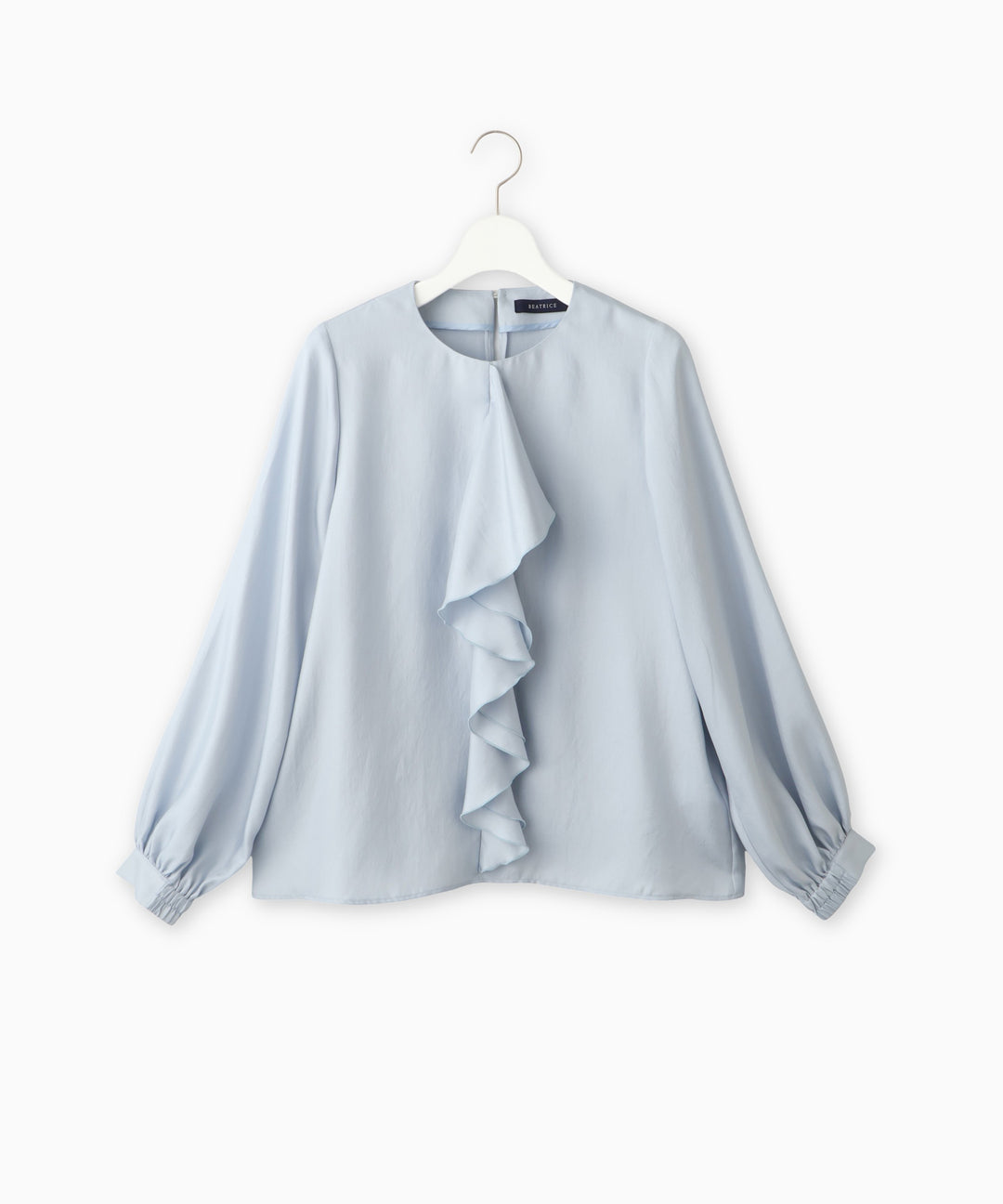 ラッフルデザインブラウス