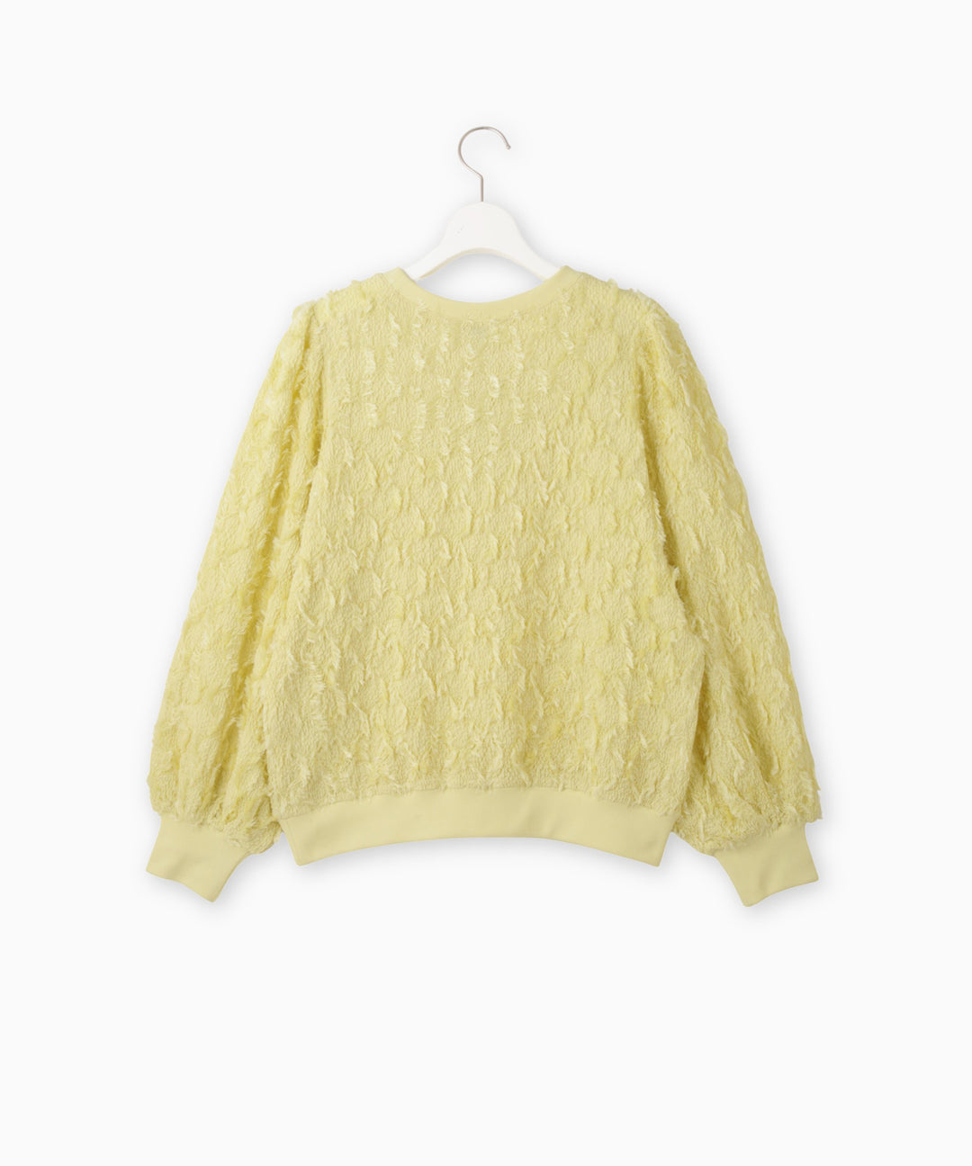 Fringe Cut Jacquard Top