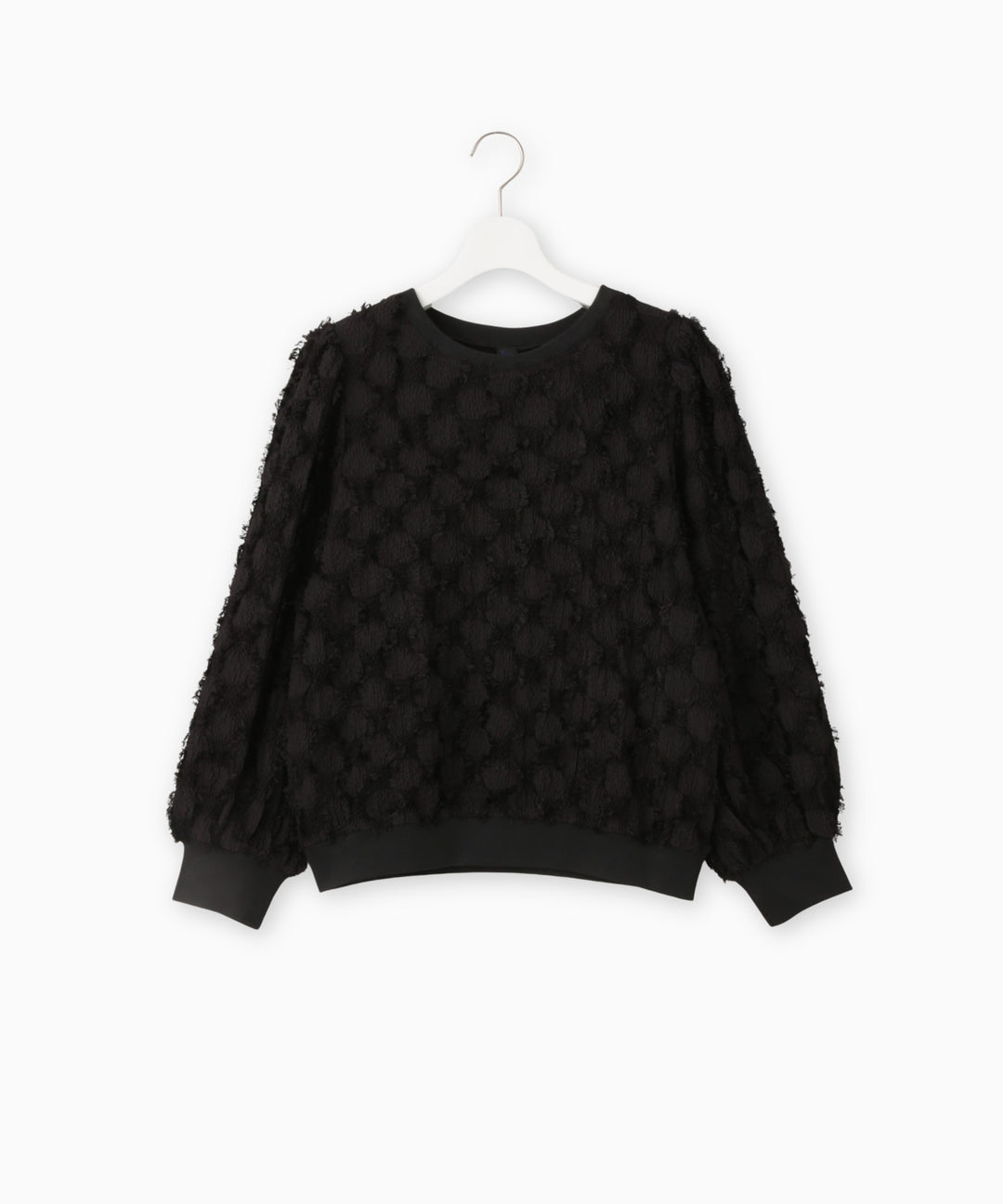 Fringe Cut Jacquard Top