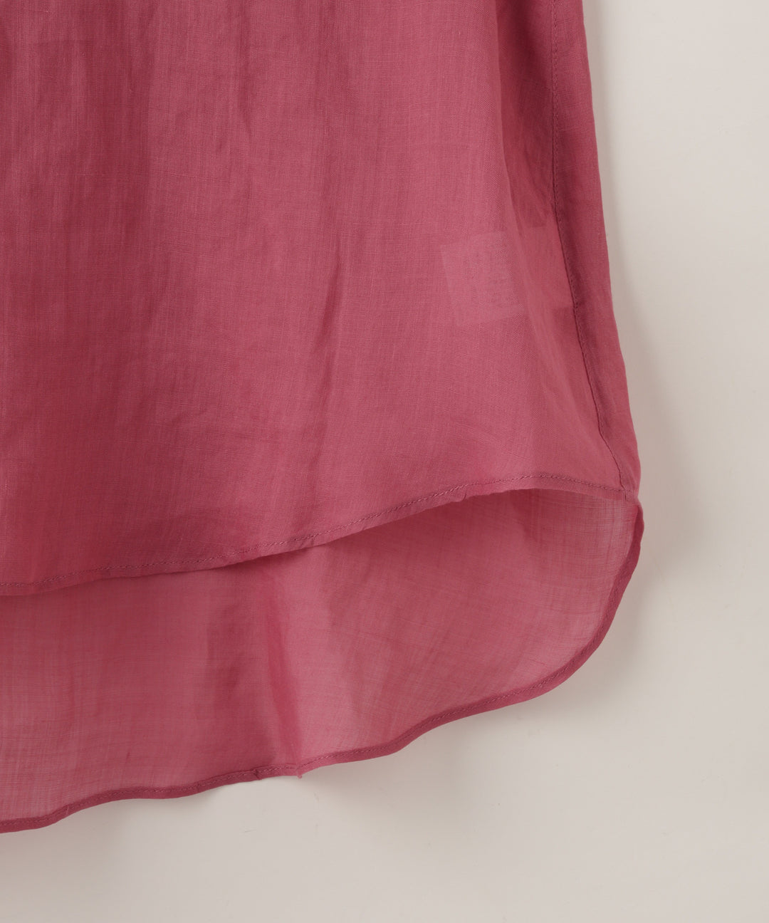 Oversized sheer shirt