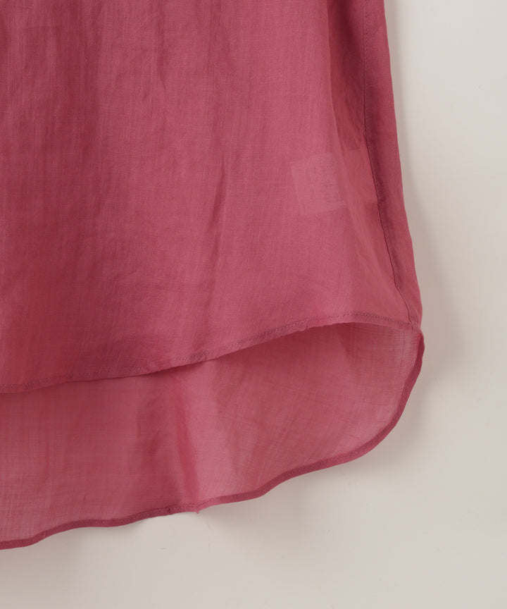 Oversized sheer shirt