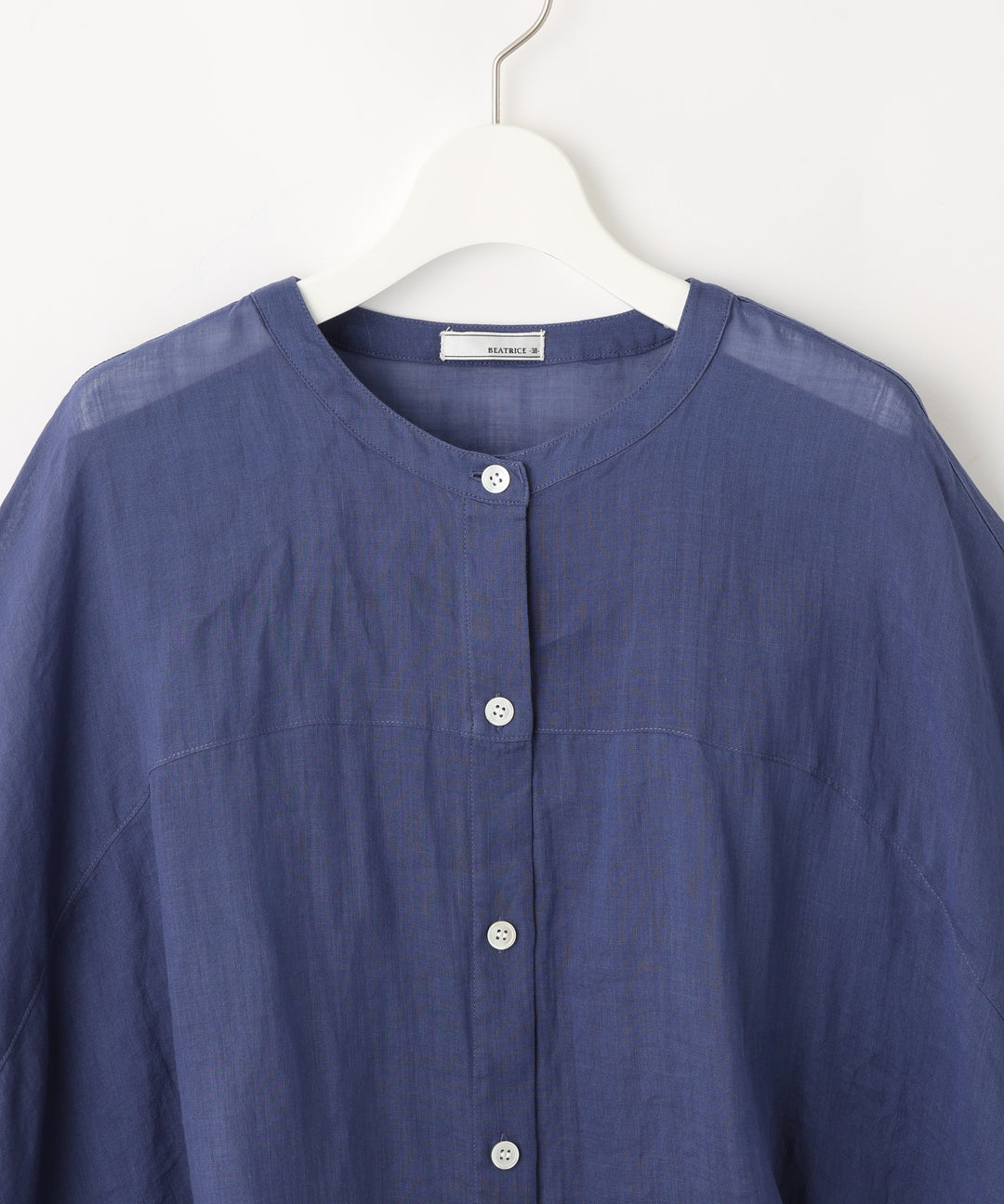 Box Silhouette Sheer Shirt