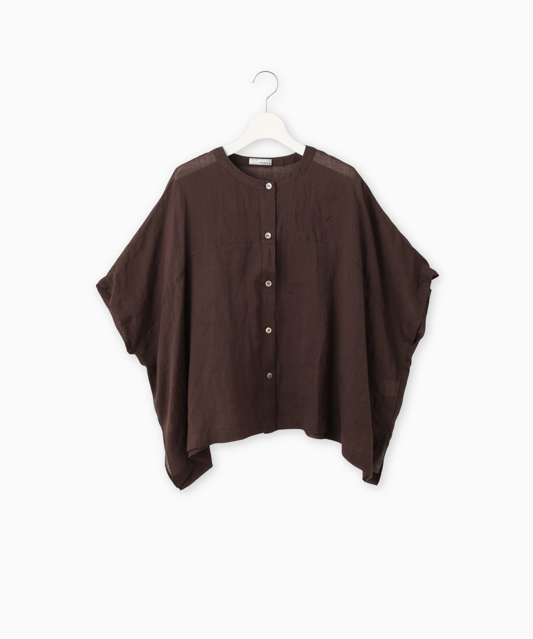 Box Silhouette Sheer Shirt