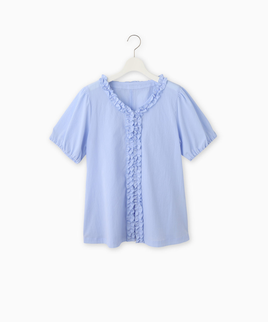 Gathered Frill Blouse