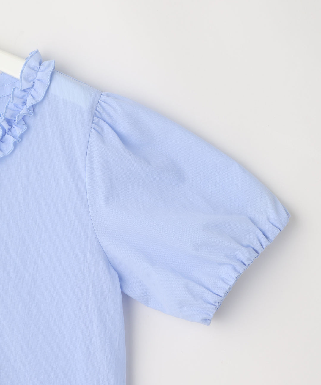 Gathered Frill Blouse