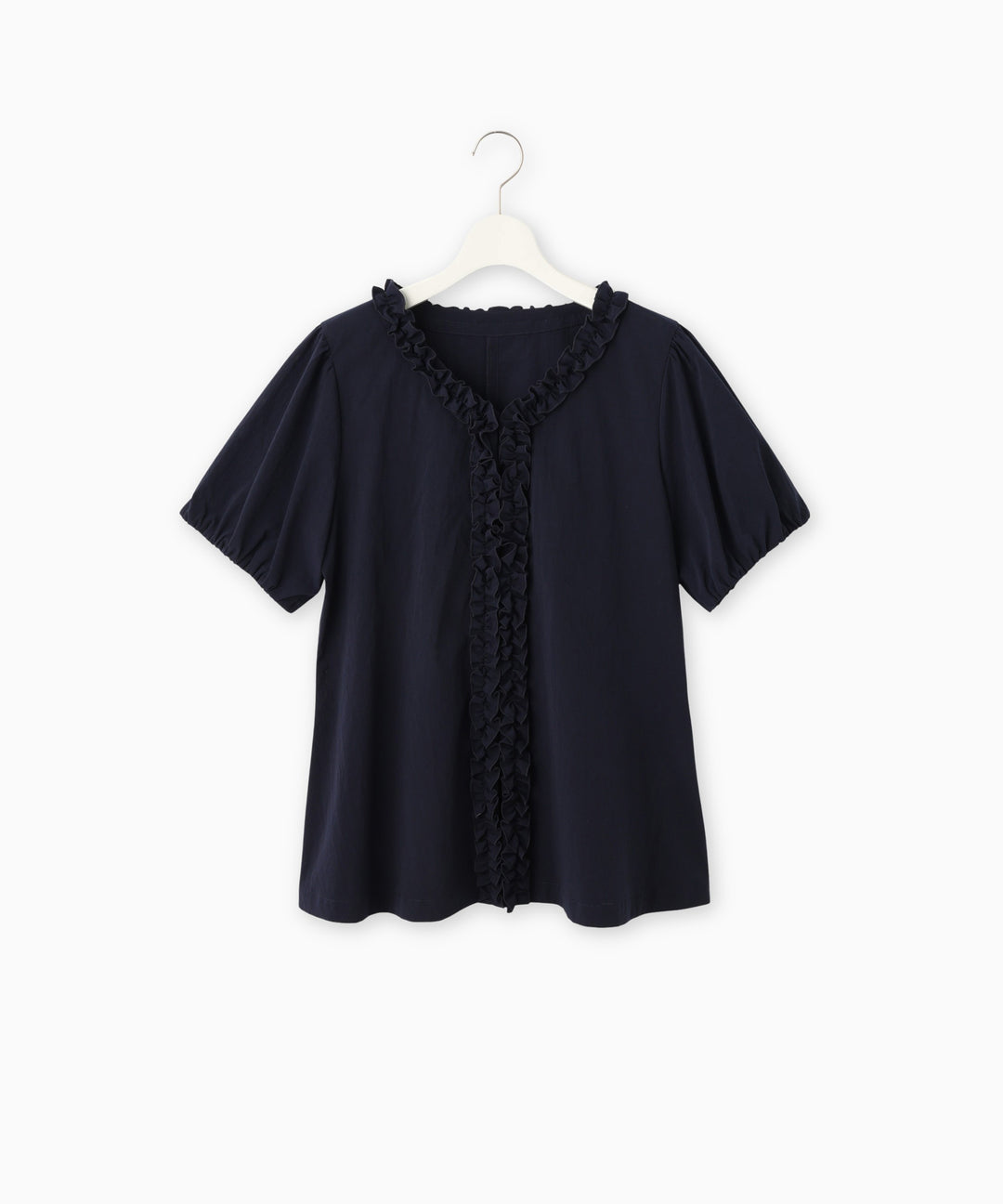 Gathered Frill Blouse
