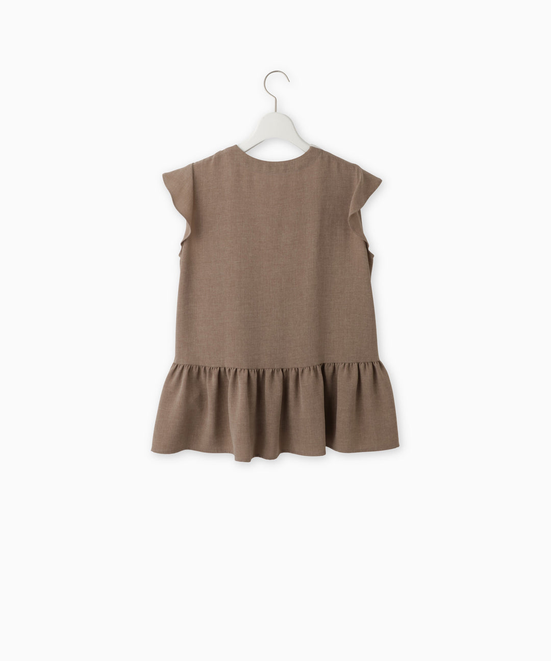 Tuck Frill Docking Blouse