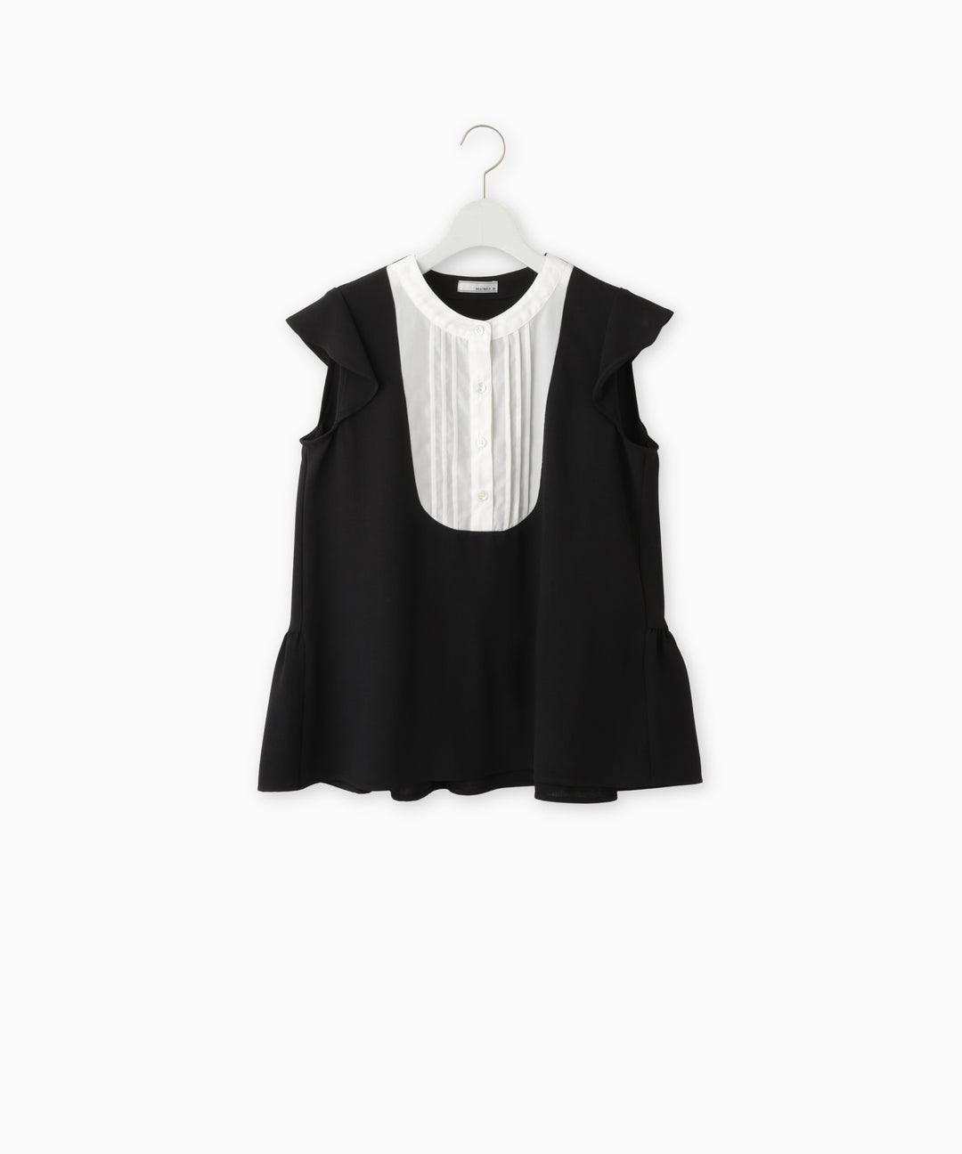 Tuck Frill Docking Blouse
