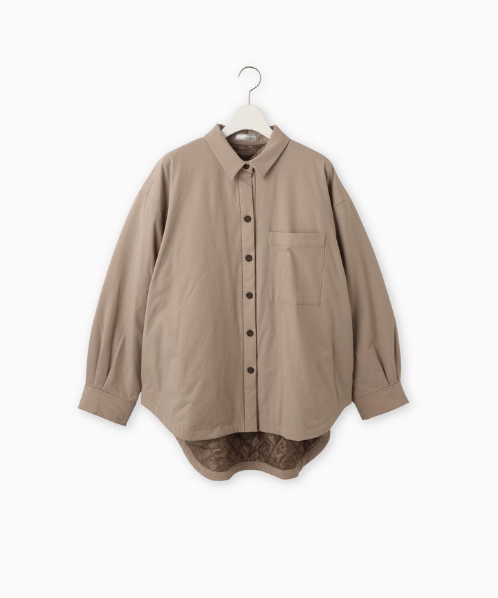 キルティングシャツジャケット