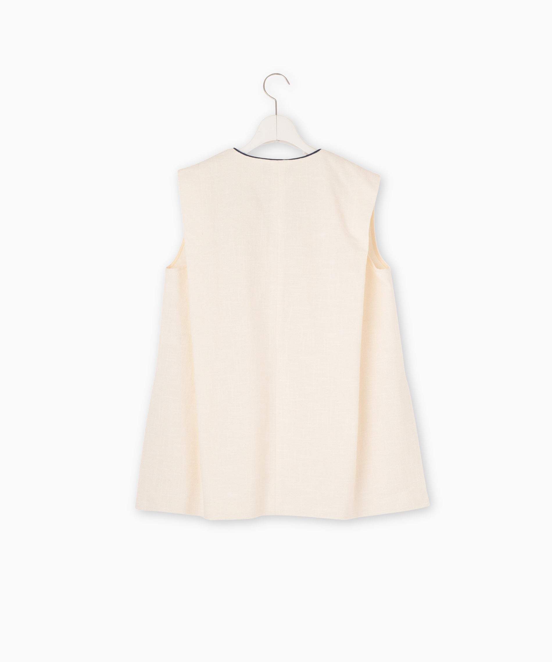 ミックスツイードノースリーブトップス – FACE SANS FARD