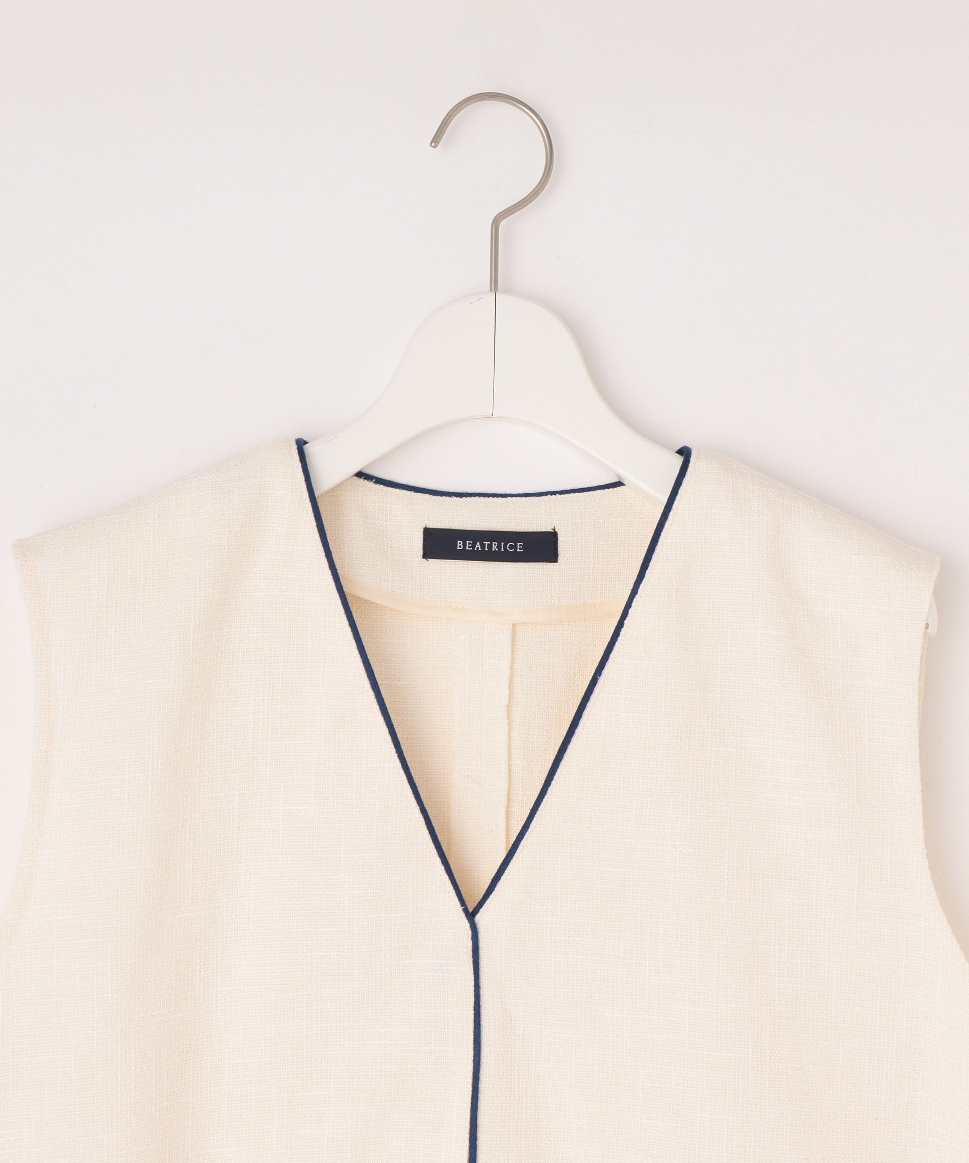 ミックスツイードノースリーブトップス – FACE SANS FARD