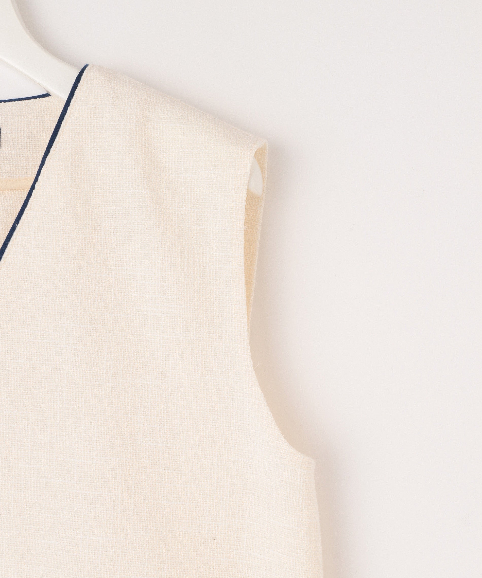 ミックスツイードノースリーブトップス – FACE SANS FARD