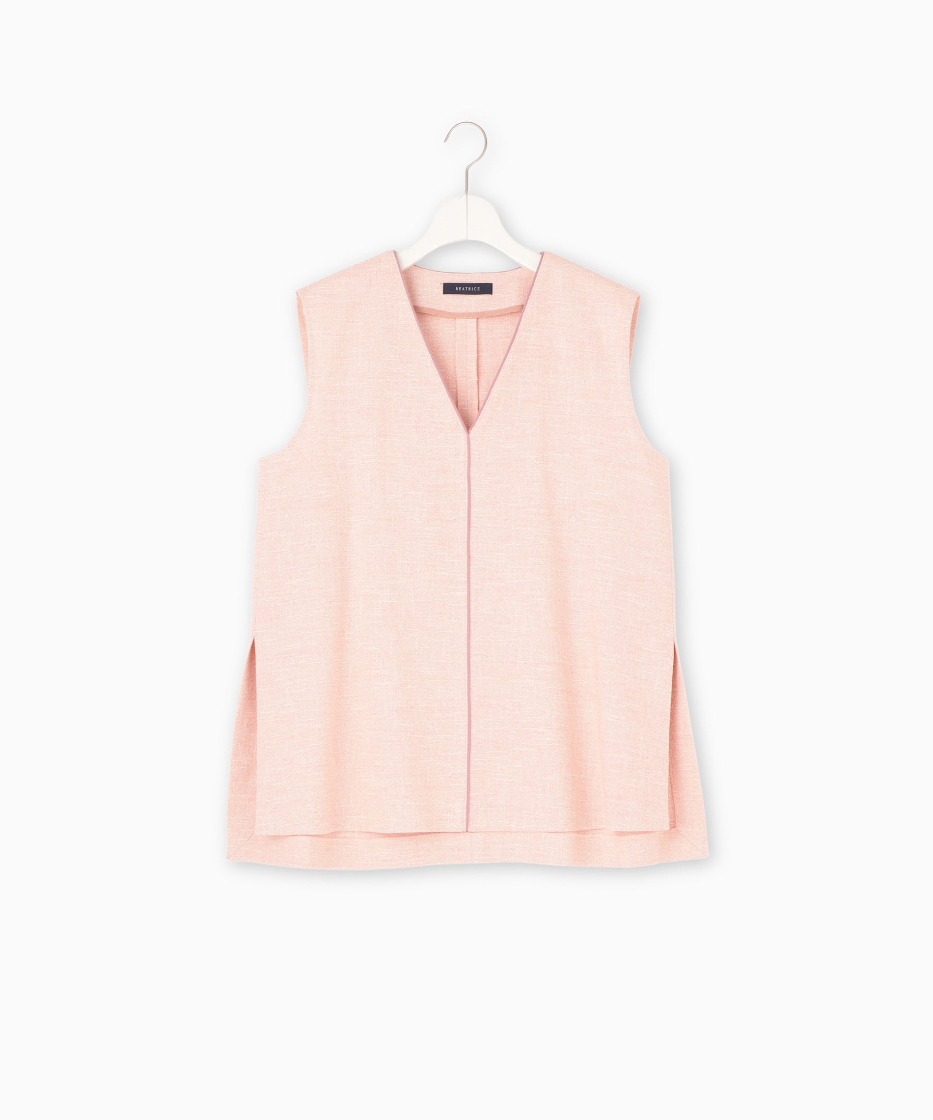 ミックスツイードノースリーブトップス – FACE SANS FARD