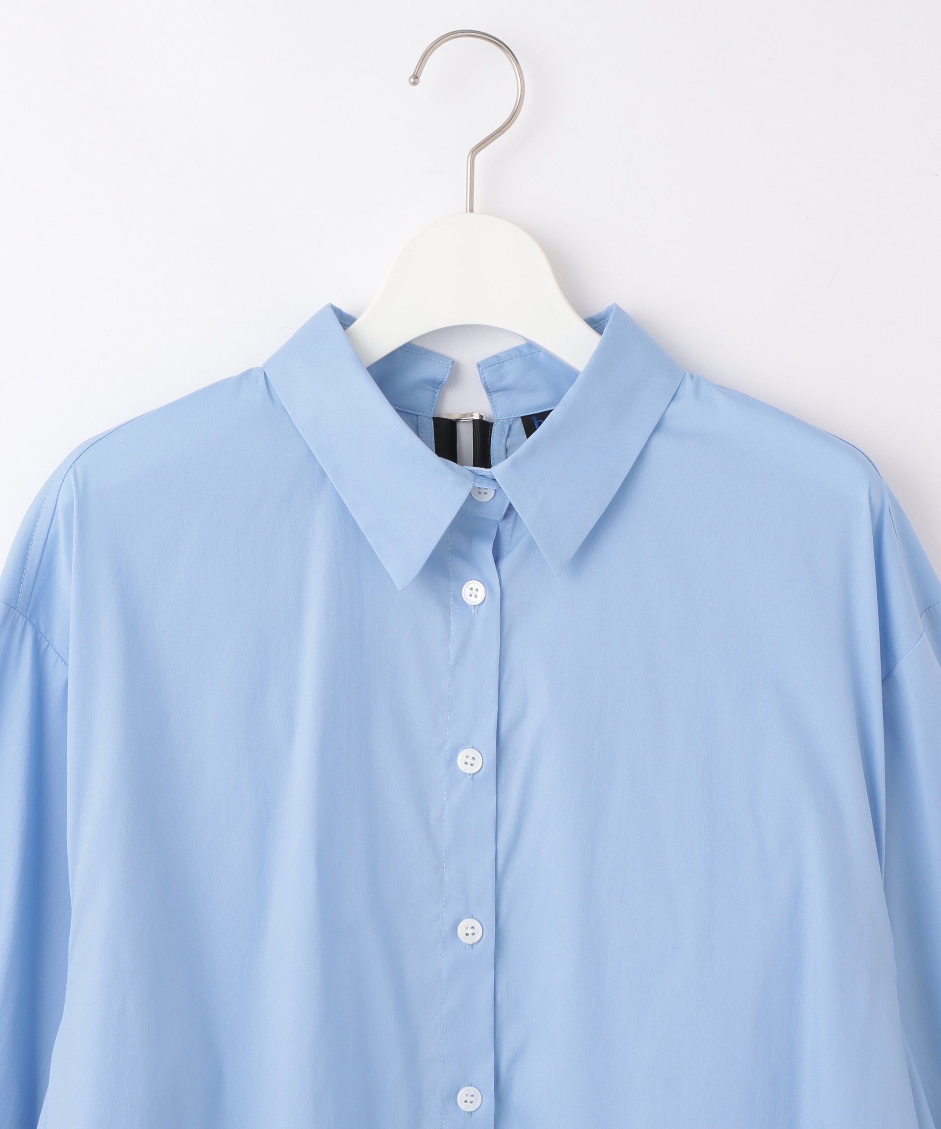 ZARA - moripon バックリボンブラウス　BLUE ZARA - moripon バックリボンブラウス BLUEの通販 by wasawasa