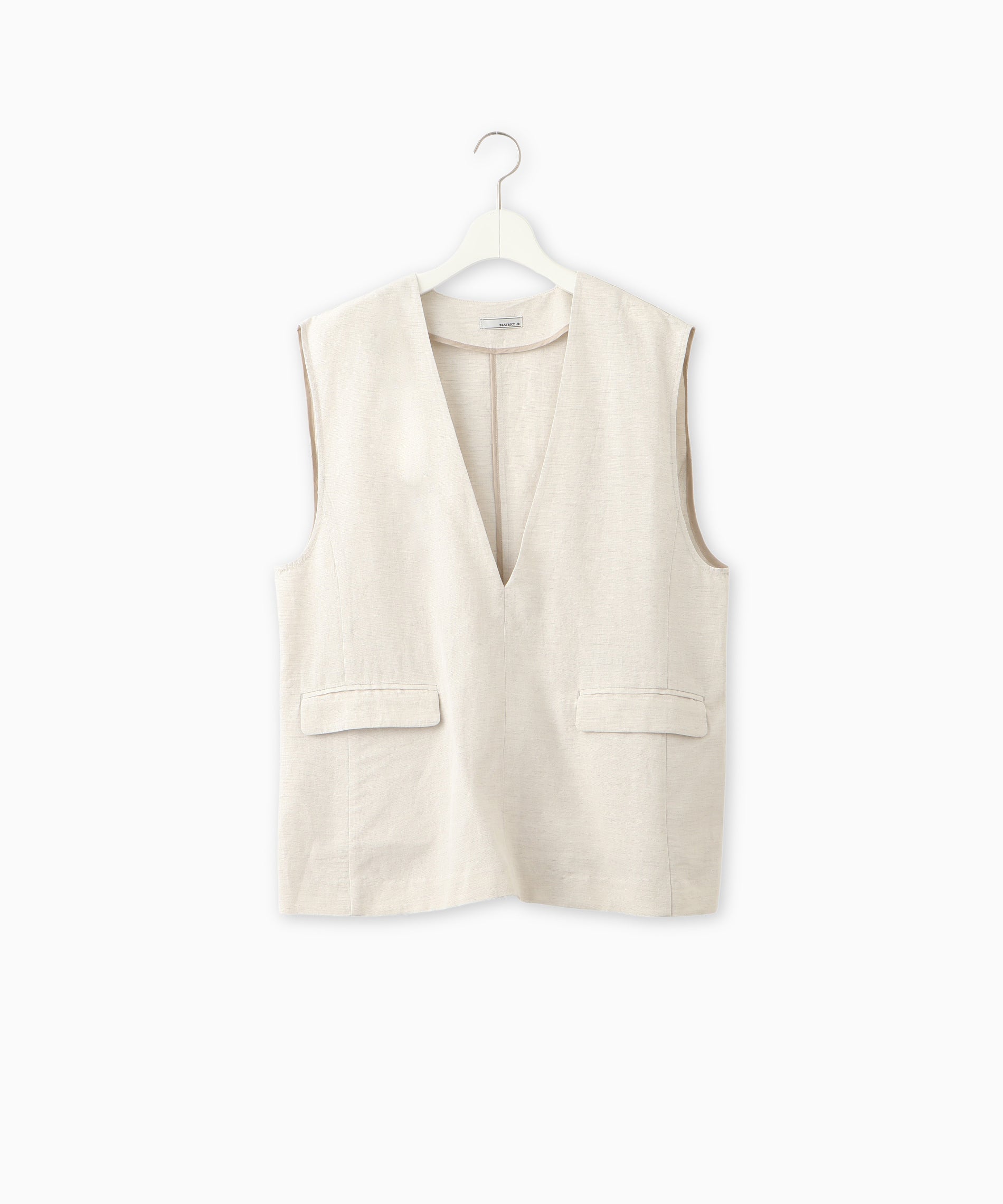 レーヨンリネンベスト – FACE SANS FARD