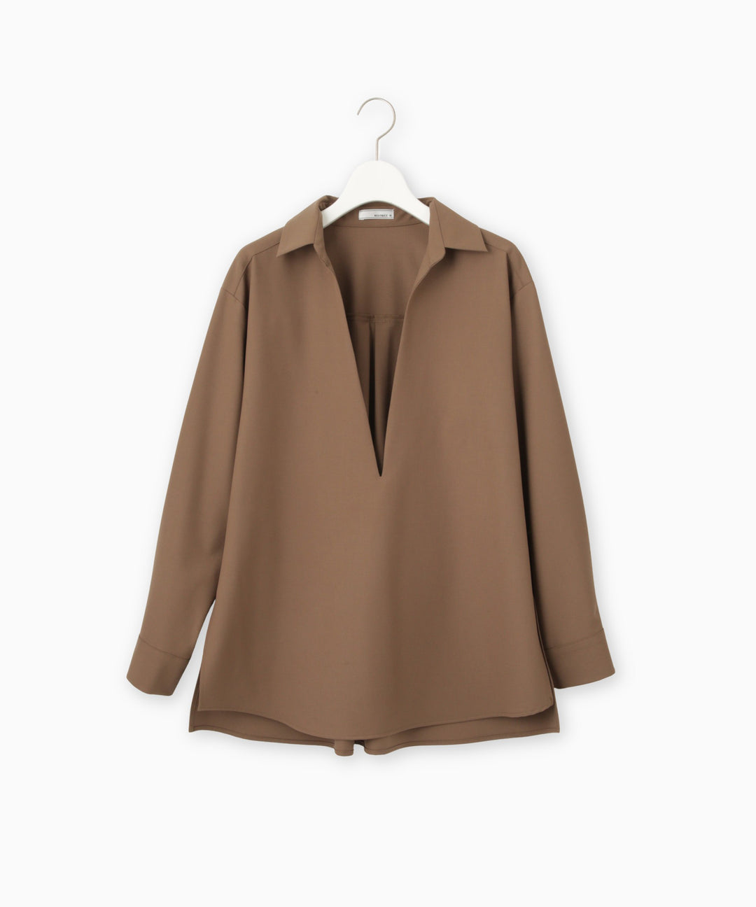 シンプルオーバーシャツ