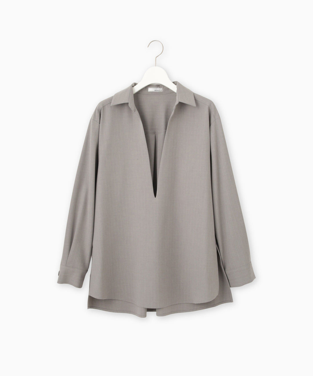 シンプルオーバーシャツ
