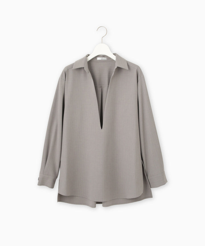 シンプルオーバーシャツ