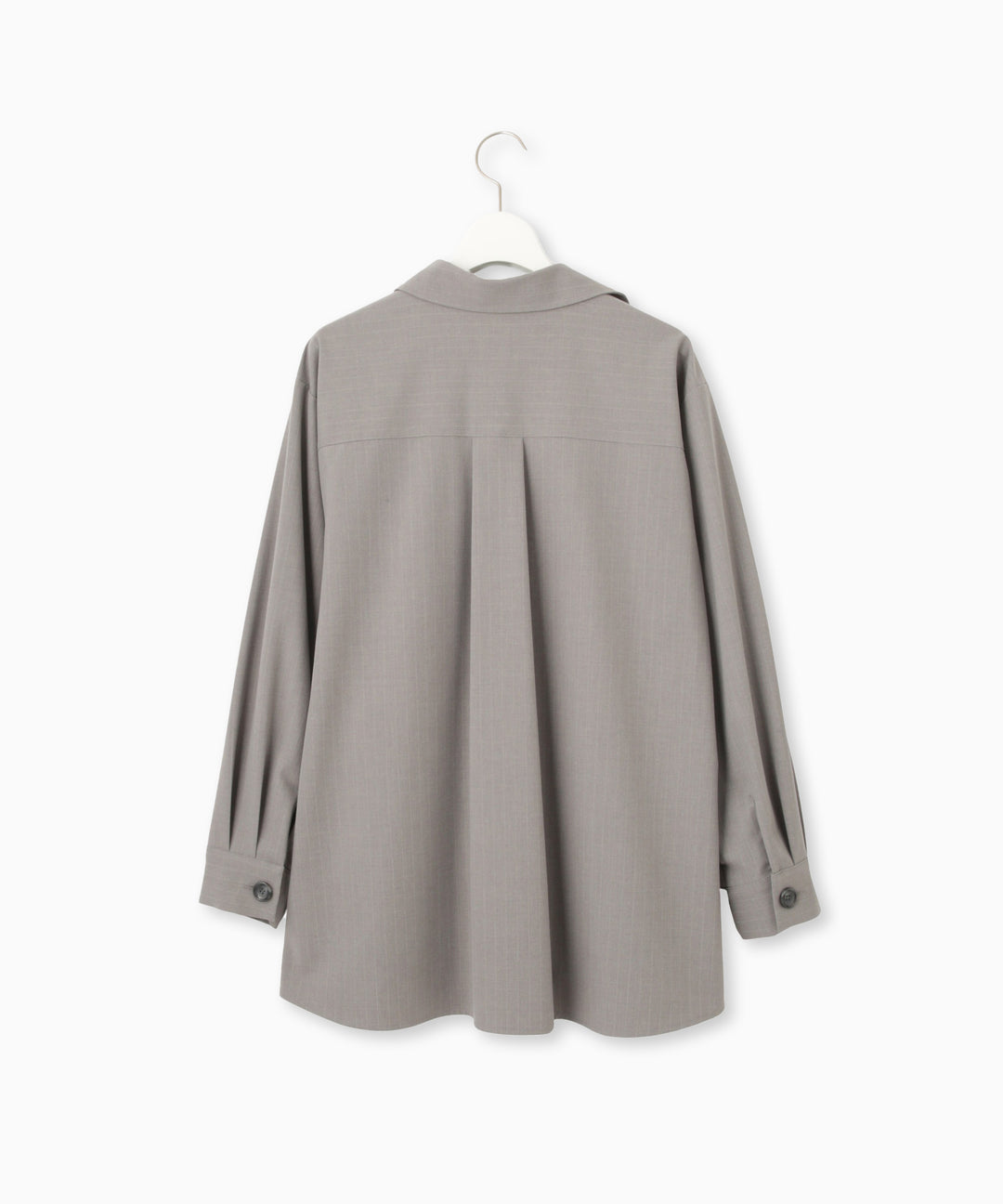 シンプルオーバーシャツ