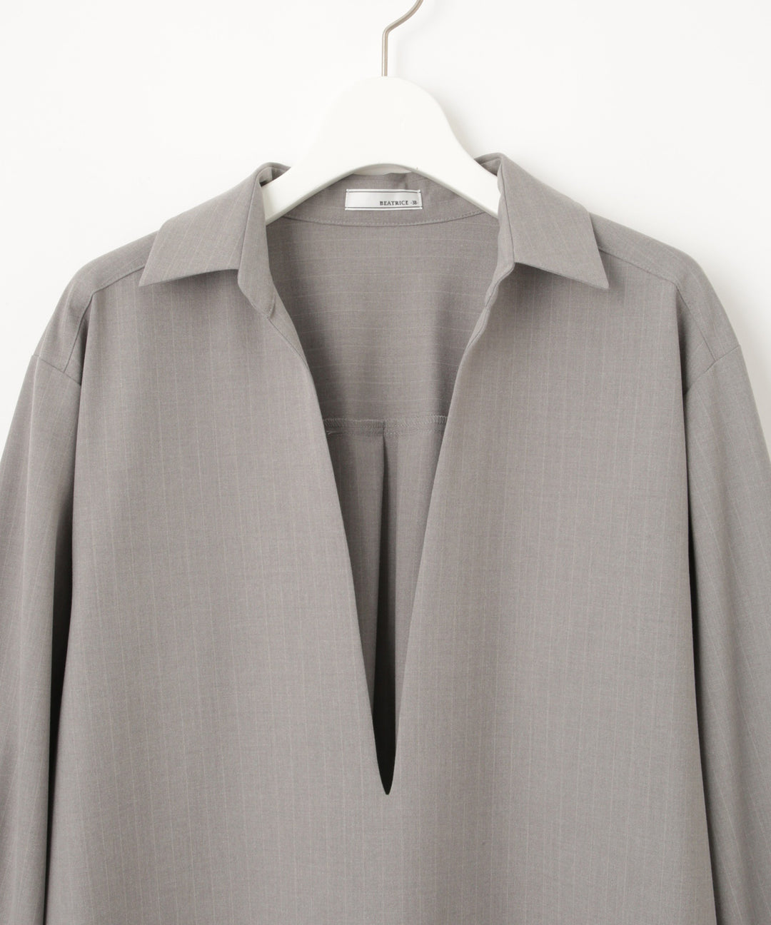 シンプルオーバーシャツ