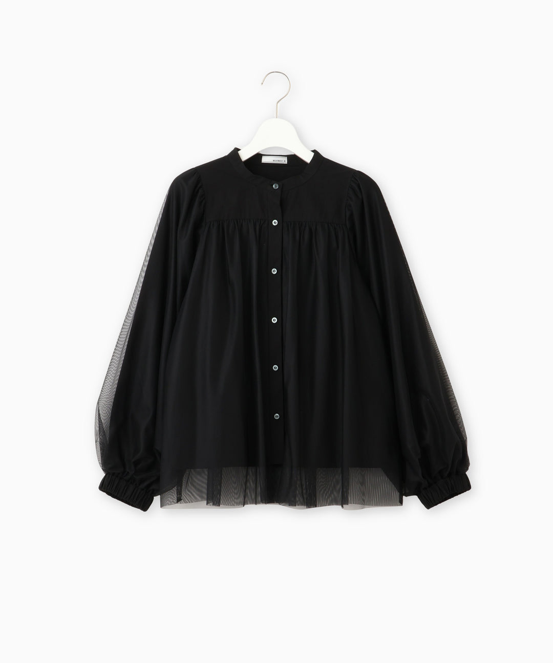 チュールドッキングブラウス