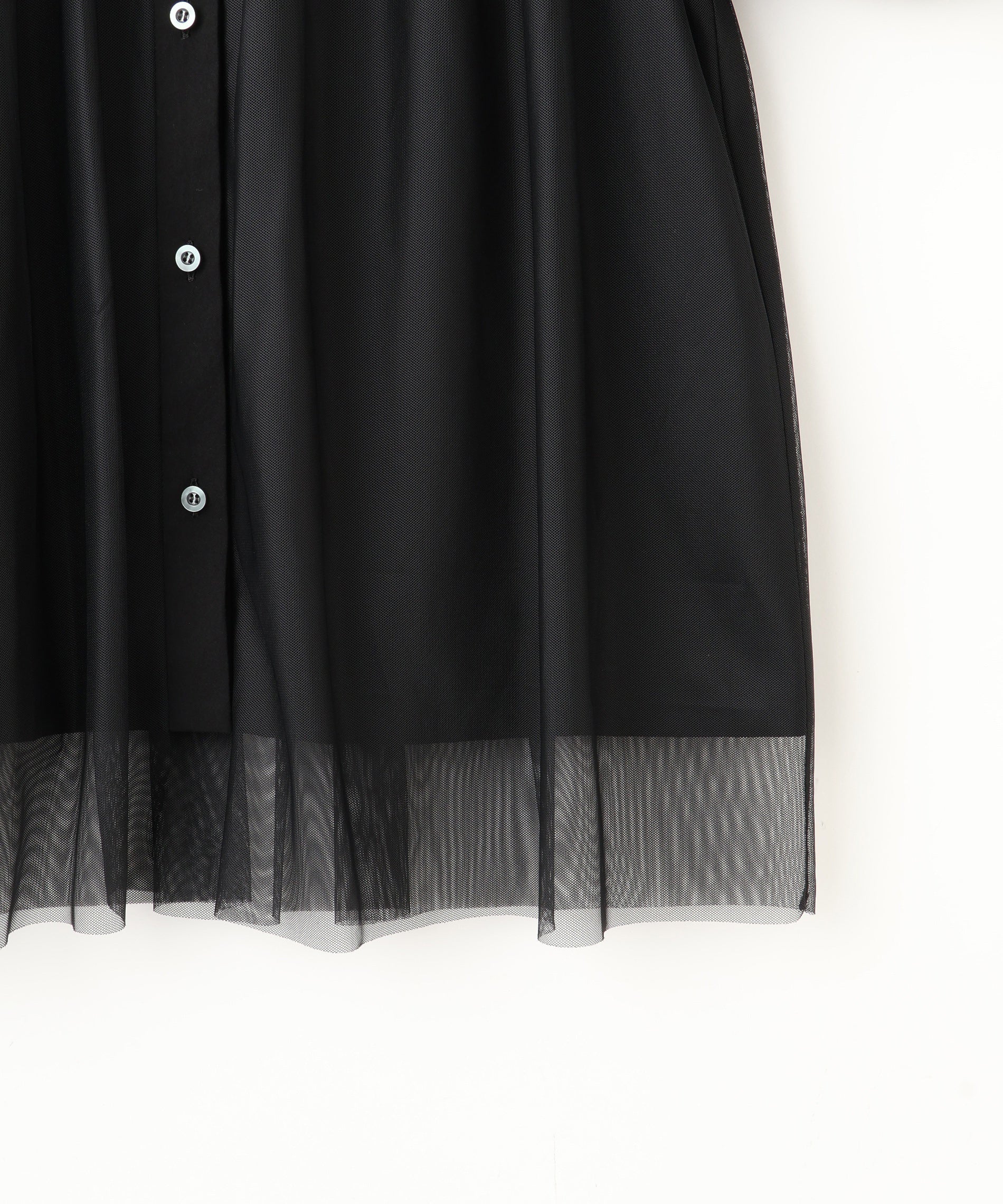 チュールドッキングブラウス – FACE SANS FARD