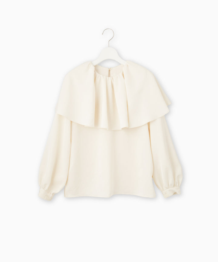 ビッグフリルブラウス