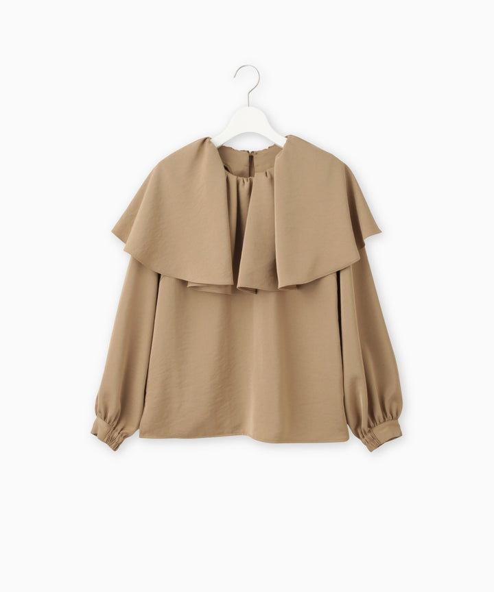 ビッグフリルブラウス