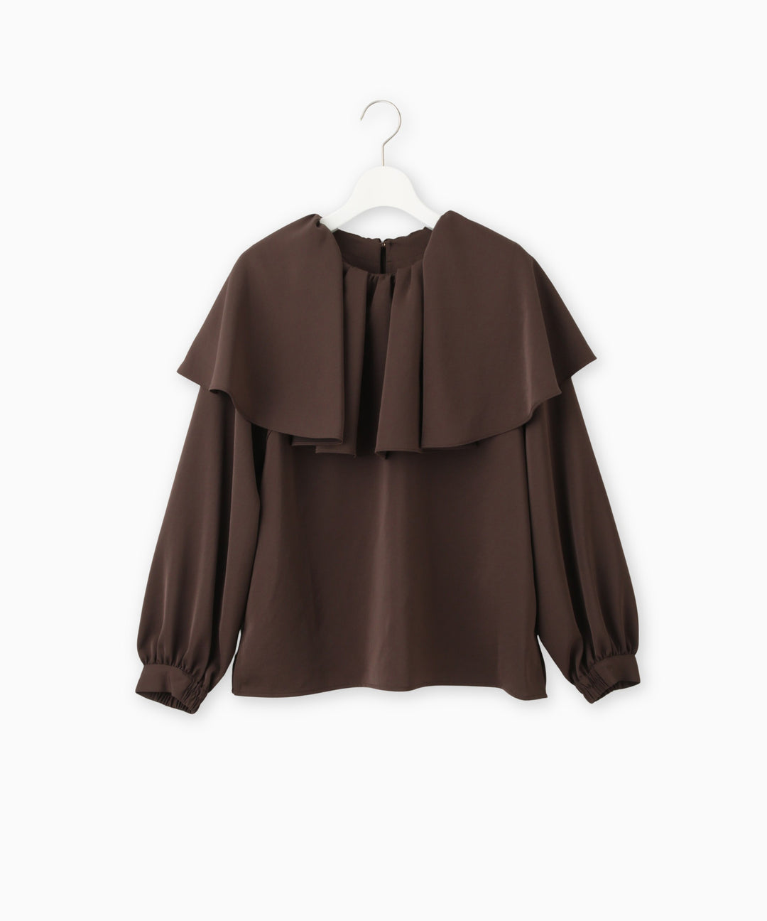 ビッグフリルブラウス