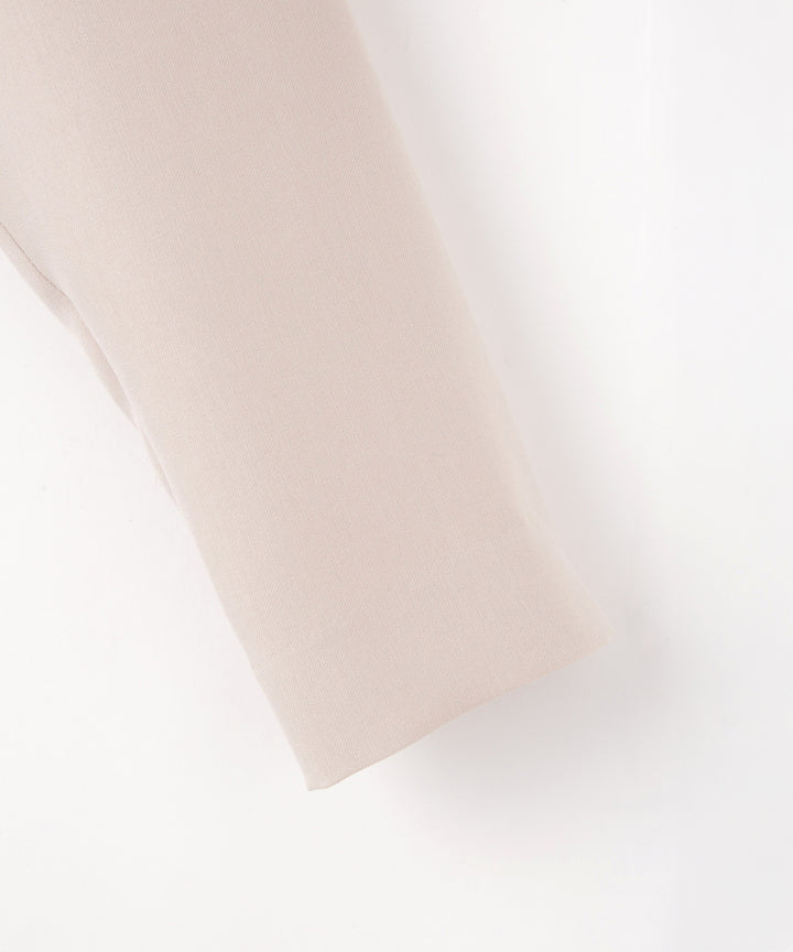 パウダーツイルシアーレイヤードブラウス