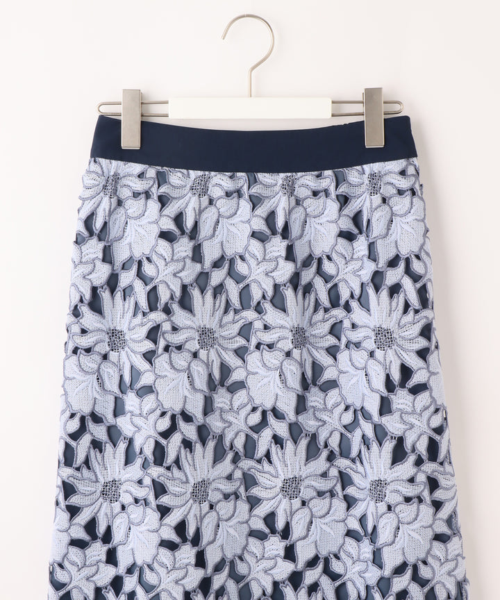 ケミカルレースタイトスカート