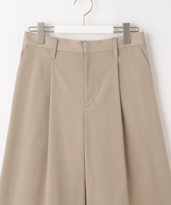 フロントタックガウチョパンツ