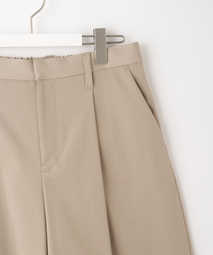 フロントタックガウチョパンツ