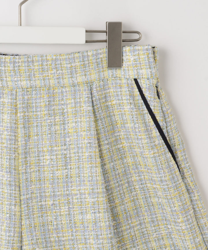 ファンシーツイードショートパンツ