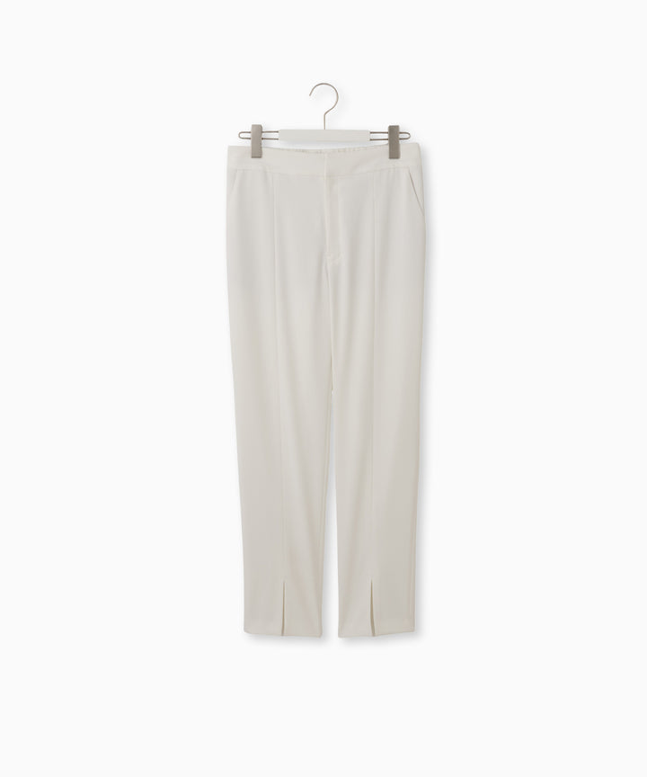 センタープレステーパードパンツ