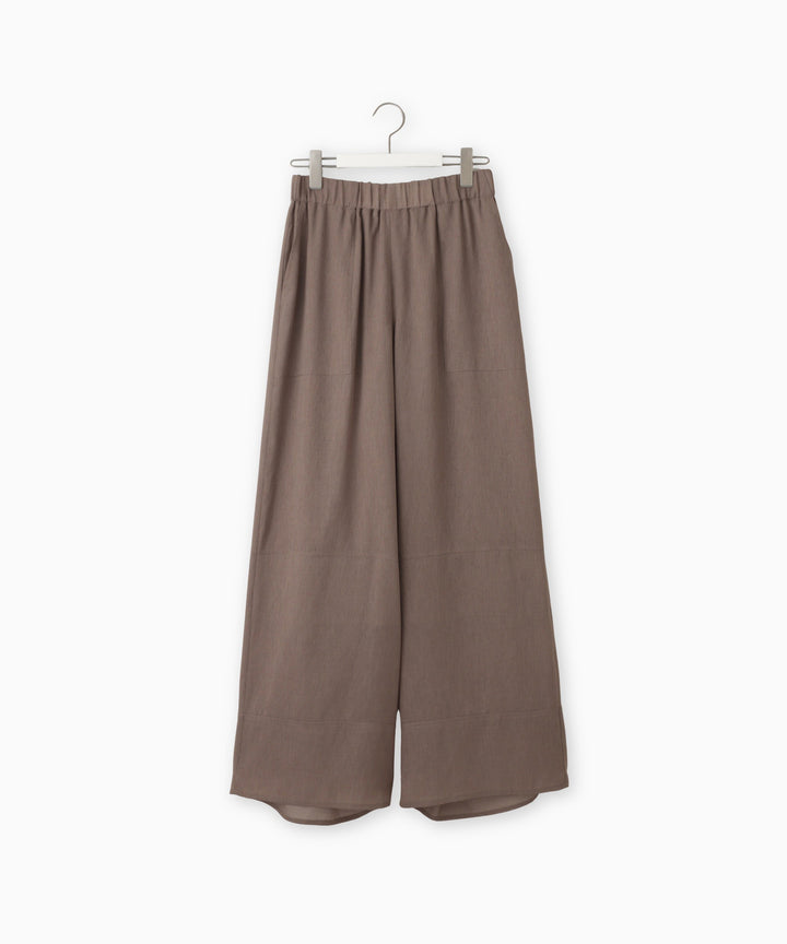 Linen-Look Wide Pants