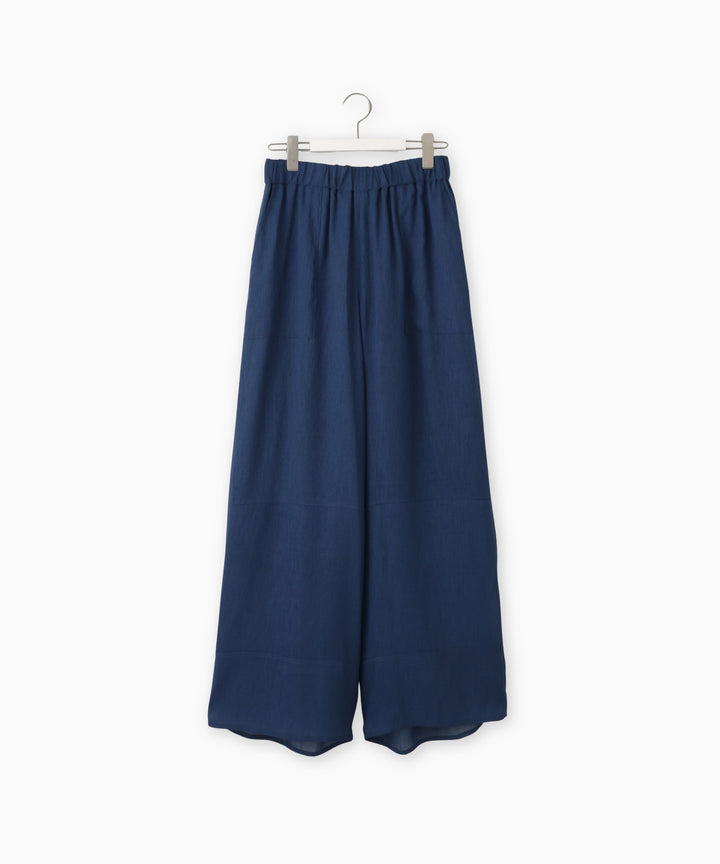 Linen-Look Wide Pants