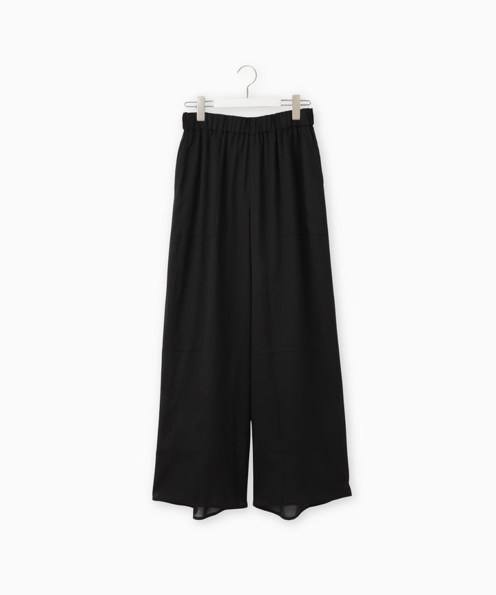 Linen-Look Wide Pants